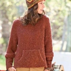 SUNDANCE Fireside Wool‎ Sweater Sz Med